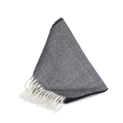 Cachecol com franjas